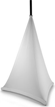 LSS12W Høyttalerstativtrekk hvit 120cm