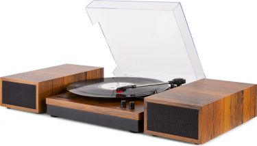 RP165 Record Player Set Wood