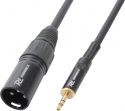 Cables & Plugs, CX47-1 Cable 3.5mm Stereo- XLR Male 0,5m