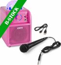 Loudspeakers, SBS50P Bluetooth Party Speaker LED Ball Pink "B-STOCK"