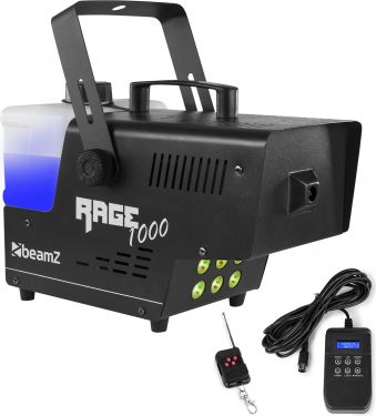 Rage 1000LED Smoke Machine with Timer Control