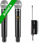 Mikrofoner, WM552 Dual Wireless Microphone Plug-and-Play Set UHF "B-STOCK"