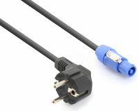 CX12-3 Powercon - Schuko kabel 3.0m