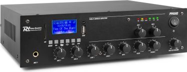 PPA502 100V Mixer-forstærker 50W 2 zoner