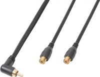 CX143 Cable 1x RCA Male - 2x RCA Female 0,3M