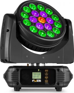 Fuze1910 LED Wash Moving Head with Ring Control
