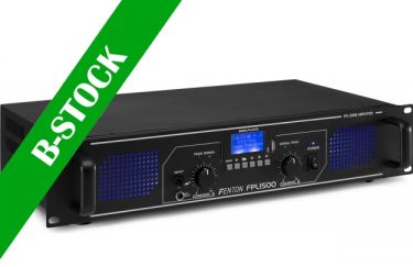 FPL1500 Digital Amplifier Blue LED + EQ "B-STOCK"