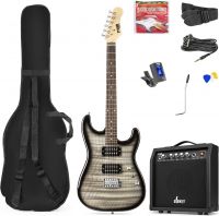 GigKit Electric Guitar Pack Quilted Style Black