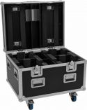 Diverse, Roadinger Flightcase 4x LED TMH-X4 with wheels Diverse, Roadinger Flightcase 4x LED TMH-X4 with wheels