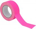Eurolite Gaffa Tape 50mm x 25m, neon pink, uv active