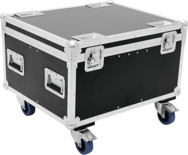 Roadinger Flightcase 4x TMH-30/TMH-40/TMH-60 with wheels