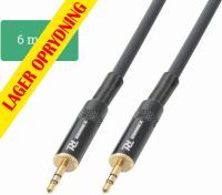 CX88-6 Kabel 3,5 mm Stereo Hann - 3,5 mm Stereo Hann 6,0m