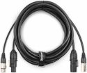 CX07-10 Combi Cable Powerconnector TR - XLR M / Powerconnector TR - XLR F 10m