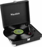 RP111BK Record Player Briefcase Black