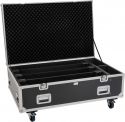 Roadinger Flightcase PRO 4x Led-Bar 8 Swing with whells