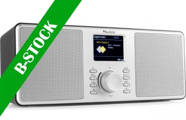 Monza DAB+ Stereo Radio Silver "B-STOCK"