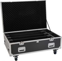 Roadinger Flightcase PRO 4x Led-Bar 8 Swing with whells