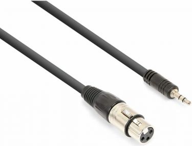 CX320-05 Cable XLR Female-3.5 Stereo (0.5m)