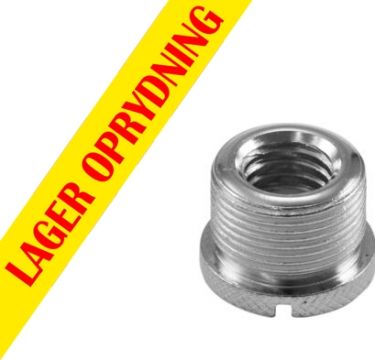 Omnitronic Adapter Screw 1cm to 1.5cm Knurling 10x