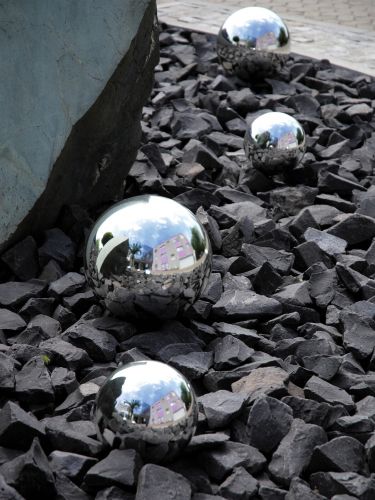 Europalms Deco Ball 30cm, silver