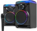 Track 2.0 Amplified Speaker Set with LED Black Track 2.0 Amplified Speaker Set with LED Black