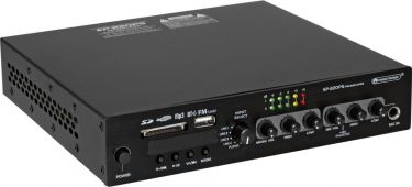 Omnitronic EP-220PS Preamplifier with MP3 Player, Bluetooth and FM Radio 9.5