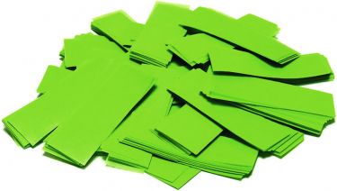 TCM FX Slowfall Confetti rectangular 55x18mm, light green, 1kg