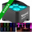 Light & effects, BBP90 Battery Uplight Par 4x 4W "B-STOCK"