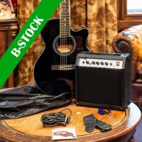 ShowKit Electric Acoustic Guitar Pack Black "B-STOCK"