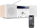 Alt-i-et musiksystem, CD/ DAB+/ FM/ USB/ Bluetooth - Hvid Alt-i-et musiksystem, CD/ DAB+/ FM/ USB/ Bluetooth - Hvid