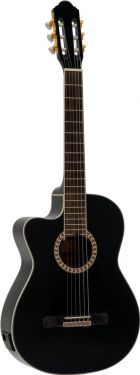 Dimavery CN-600L Classical Guitar, black