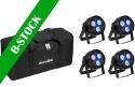 Eurolite Set 4x LED PARty Hybrid Spot + Soft Bag "B-STOCK"