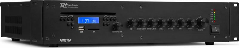 PRC120 100V Mixer Amplifier with CD 120W