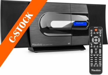 Tours Stereo HiFi System DAB+ Black "C-STOCK"