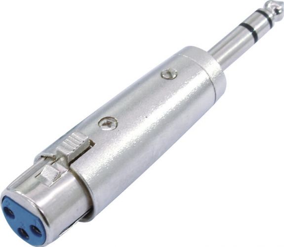 Omnitronic Adapter XLR(F)/Jack(M) stereo