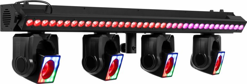 ShowBar GO Vibe with 4 Moving Heads and LED Bar