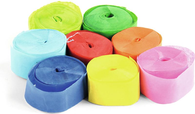 TCM FX Slowfall Streamers 10mx1.5cm, multicolor, 32x