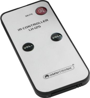 Omnitronic L-125 Remote control