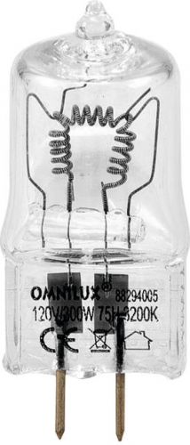 Omnilux 120V/300W GX-6.35 75h 3200K