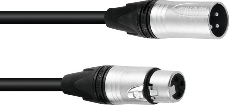 SOMMER CABLE XLR cable 3-pin 10m bk Neutrik