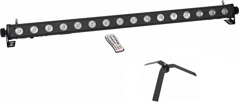 Eurolite Set LED PIX-16 QCL Bar + FS-4 Floorstand, Steel, black
