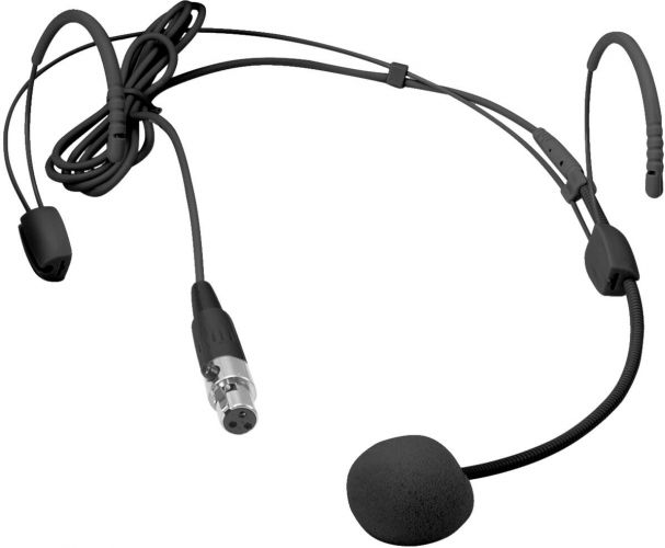 Omnitronic UHF-600 Headset Microphone. black