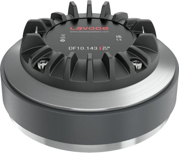 Lavoce DF10.143 1" Compression Driver, Ferrite Magnet