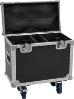 Roadinger Flightcase 2x TMH-B120 with wheels