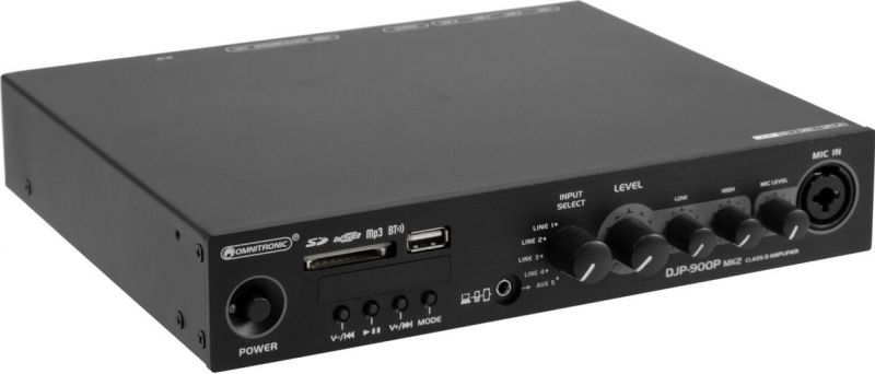 Omnitronic DJP-900P MK2 Class D Amplifier