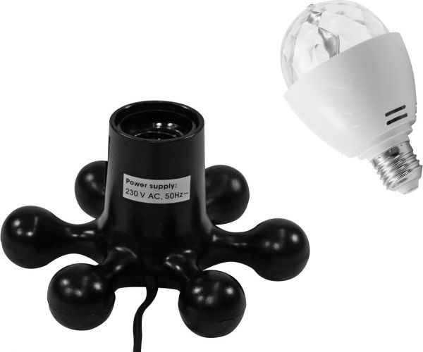 Eurolite Set LED BC-1 RGB + Hexopus Base black