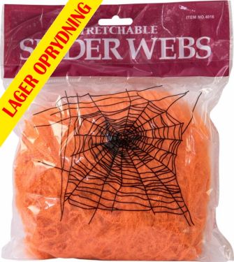 Europalms Halloween spider web orange 50g