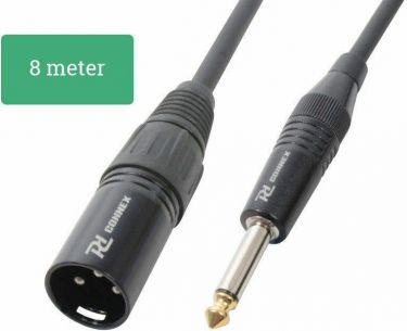 CX38-8 Cable XLR male-6.3 mono 8.0m