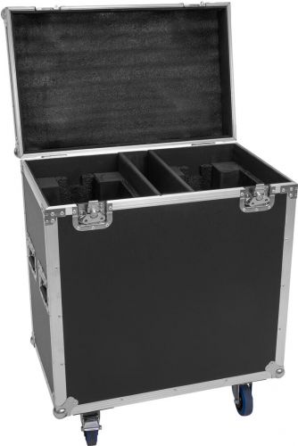 Roadinger Flightcase 2x TMH-S400 with wheels