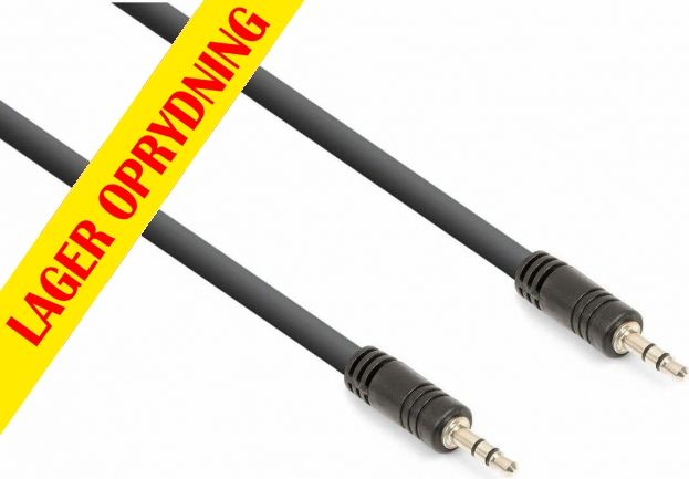 CX336-3 Kabel 3,5 mm Stereo Han - 3,5 mm Stereo Han 3m